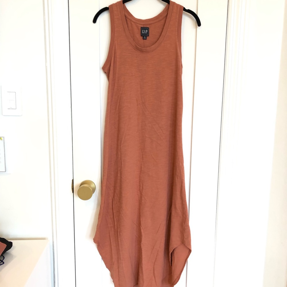Gap Cotton Midi Lounge Dress
